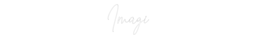 Custom Neon Text - Imagi