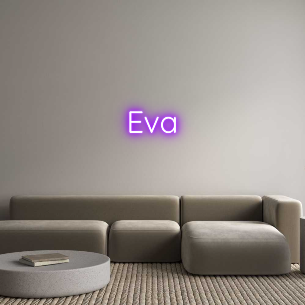 Custom Neon Text - Eva