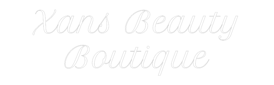 Custom Neon Text - Xans Beauty
...