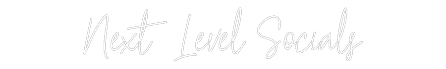Custom Neon Text - Next Level So...