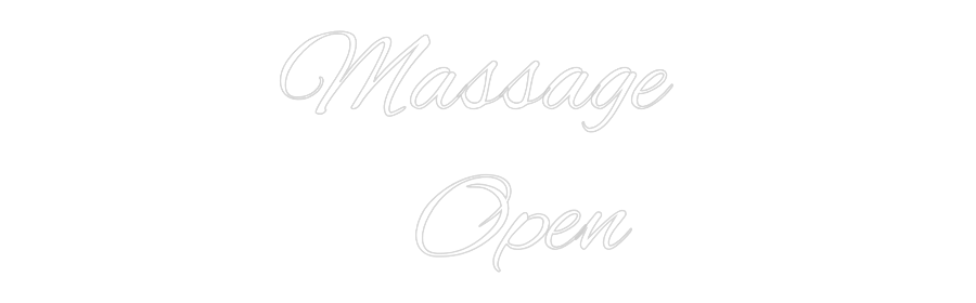 Custom Neon Text - Massage 
   ...