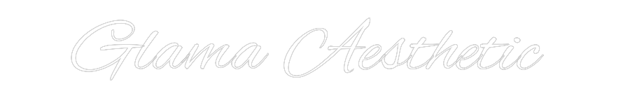 Custom Neon Text - Glama Aesthet...