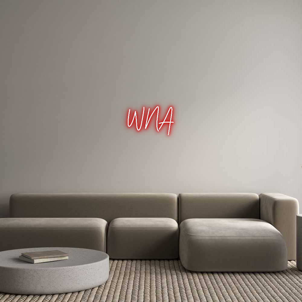 Custom Neon Text - WNA