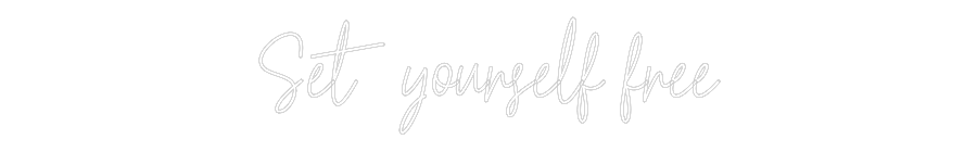 Custom Neon Text - Set yourself ...