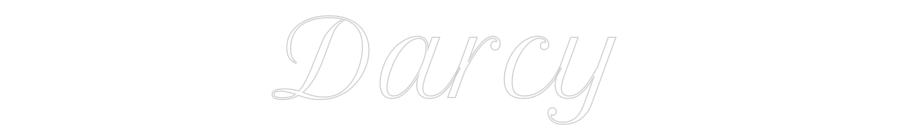 Custom Neon Text - Darcy