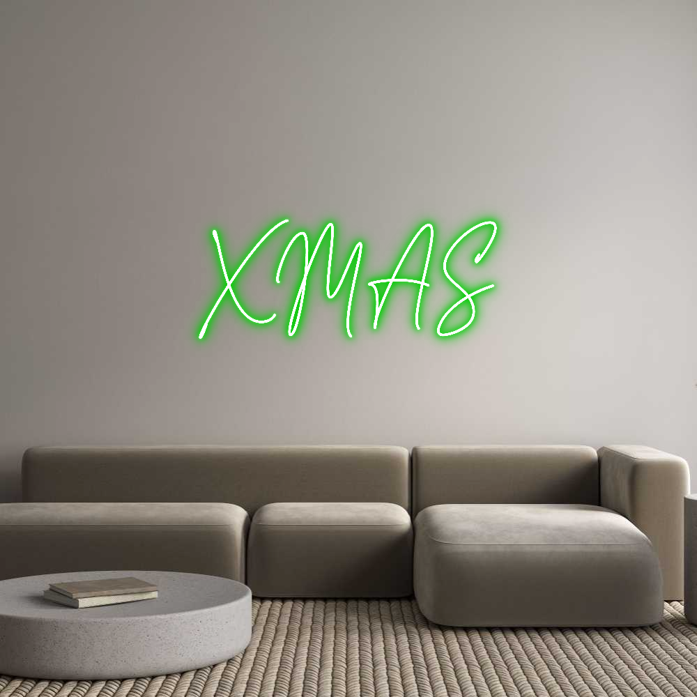 Custom Neon Text - XMAS