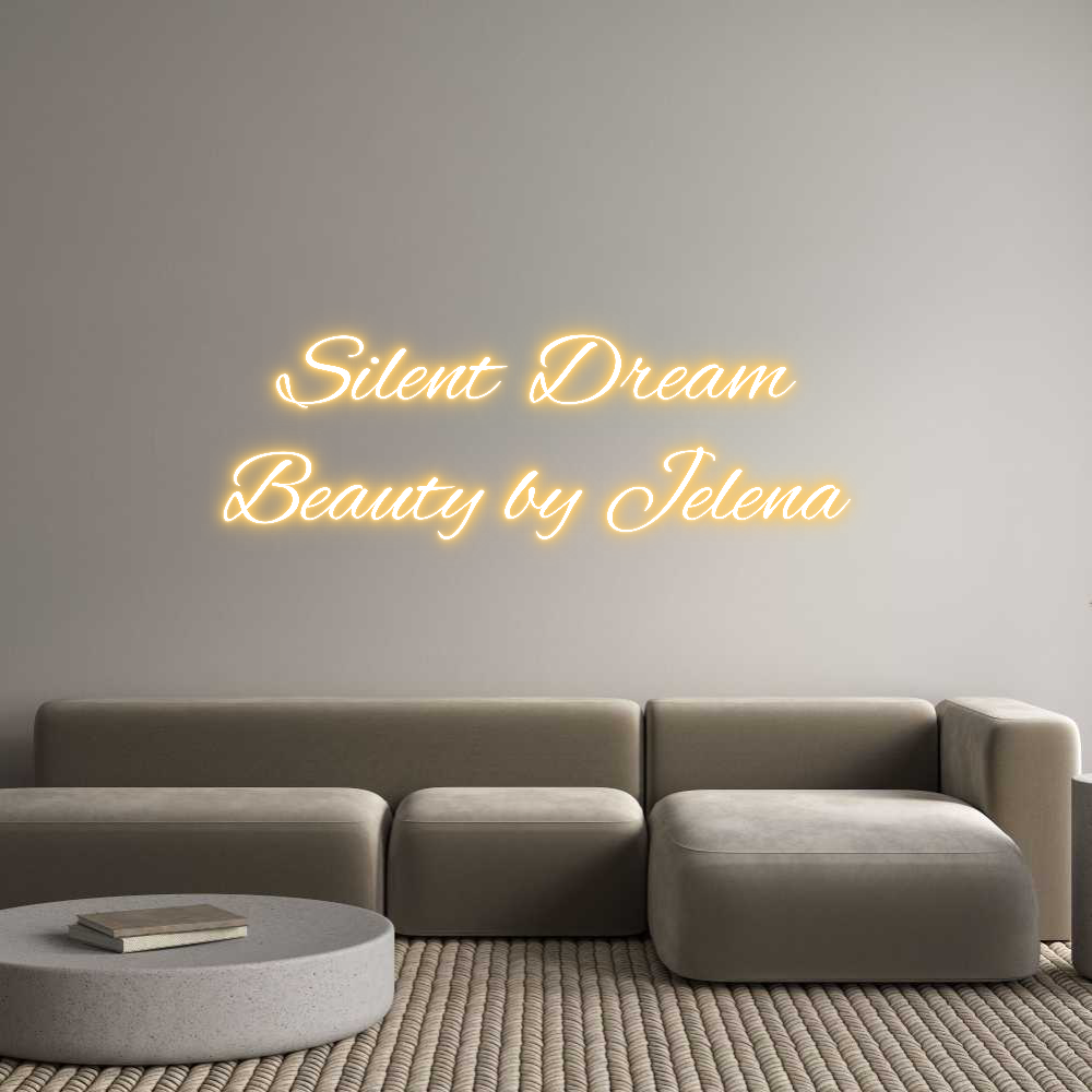 Custom Neon Text - Silent Dream ...