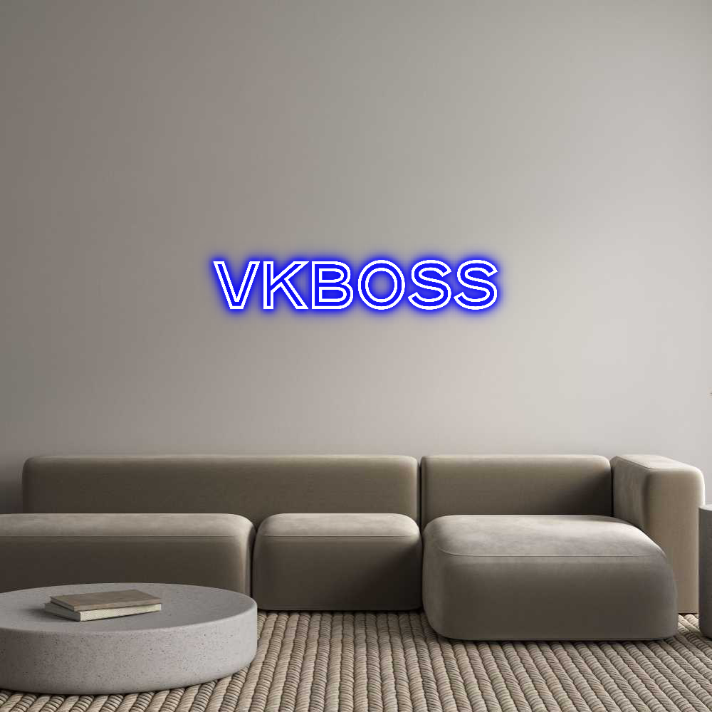 Custom Neon Text - VKBOSS