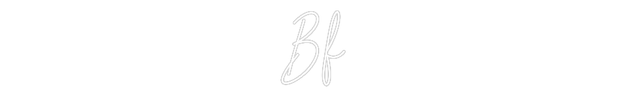 Custom Neon Text - Bf