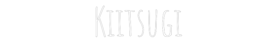 Custom Neon Text - Kiitsugi