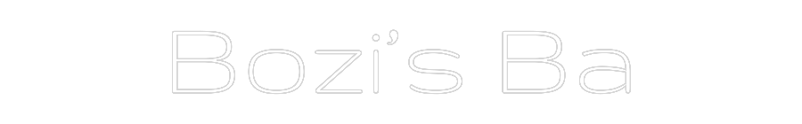Custom Neon Text - Bozi’s Ba