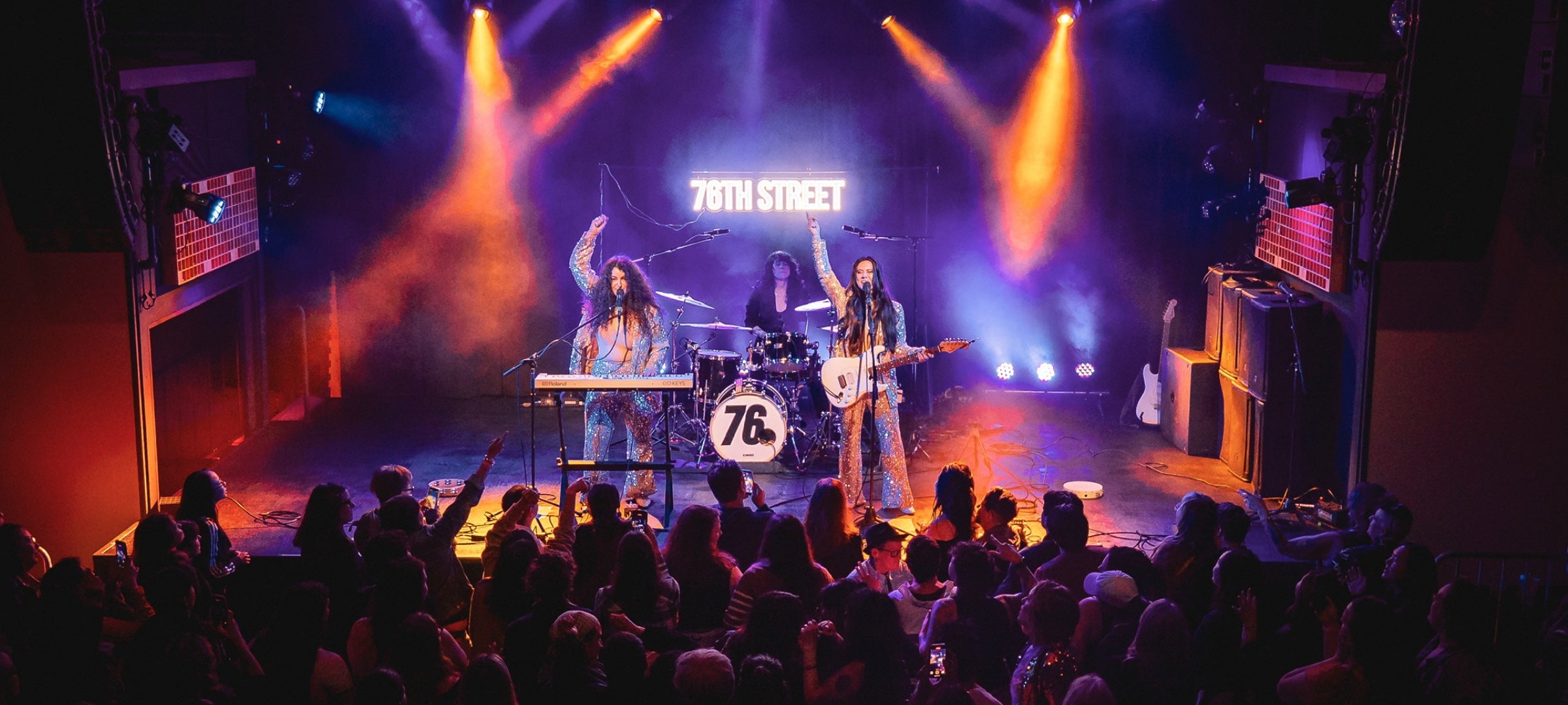 76TH STREET’S STAGE TRANSFORMATION FOR THEIR FIRST NORTH AMERICAN HEADLINE TOUR