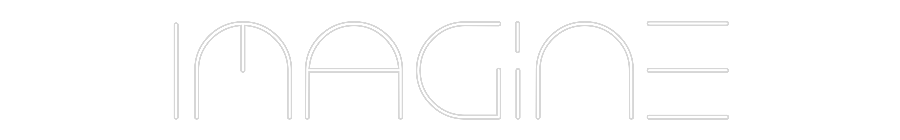 Custom Neon Text - Imagine