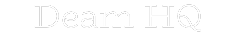 Custom Neon Text - Deam HQ