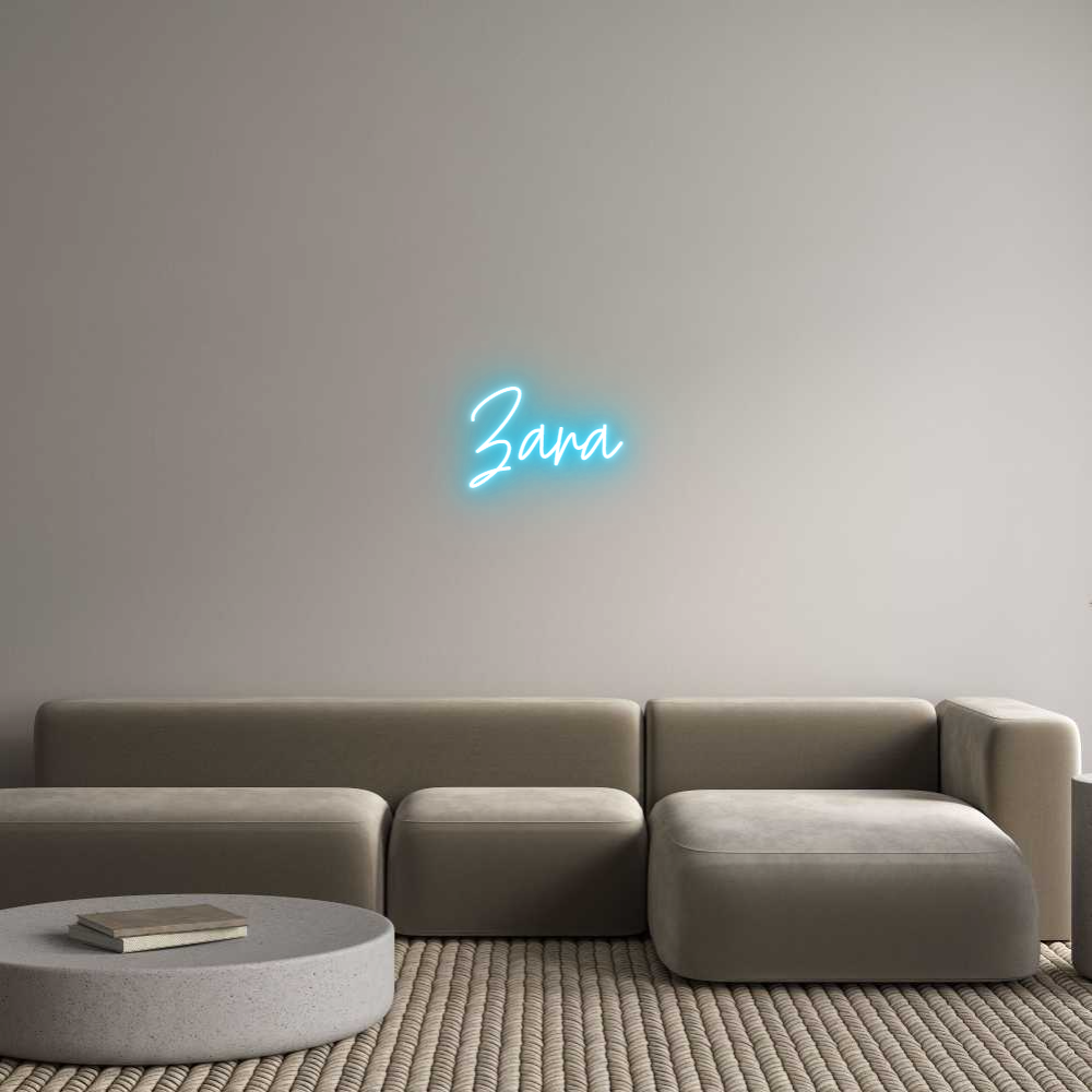 Custom Neon Text - Zara