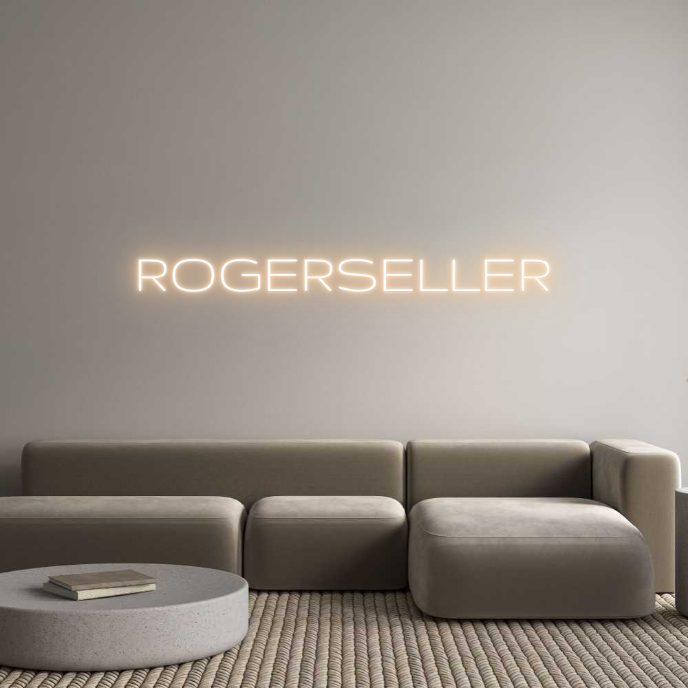 Custom Neon Text - ROGERSELLER