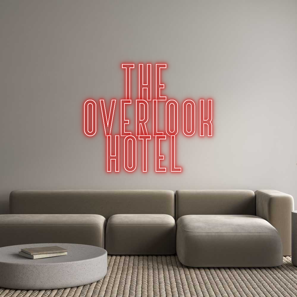 Custom Neon Text - The 
Overloo...