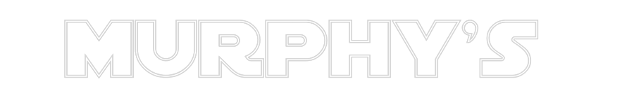 Custom Neon Text - Murphy's