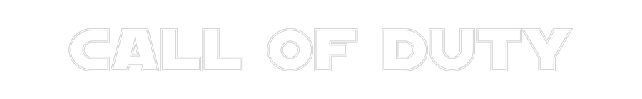 Custom Neon Text - Call of Duty