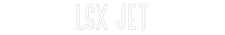 Custom Neon Text- LSX JET