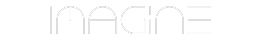 Custom Neon Text - Imagine