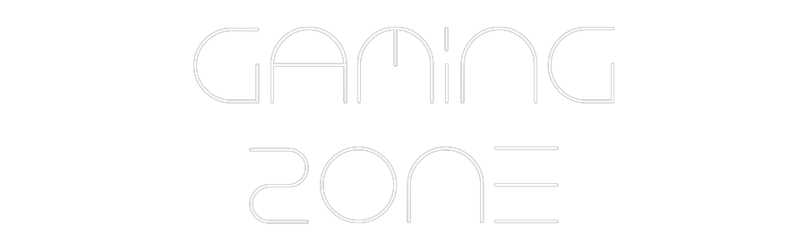 Custom Neon Text - Gaming
Zone