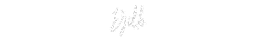 Custom Neon Text - Djilb