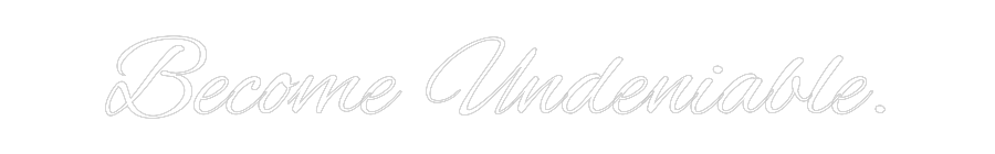 Custom Neon Text - Become Undeni...