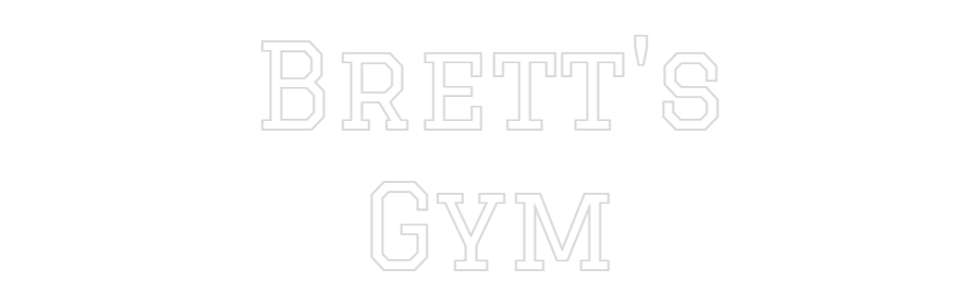 Custom Neon Text - Brett's
Gym