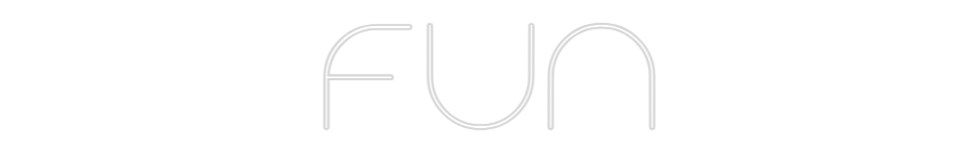 Custom Neon Text- Fun