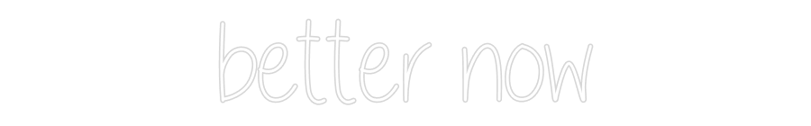 Custom Neon Text - better now