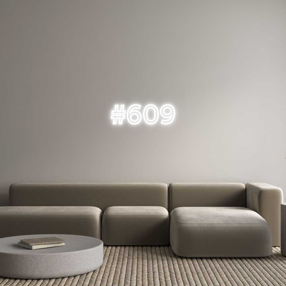 Custom Neon Text - #609
