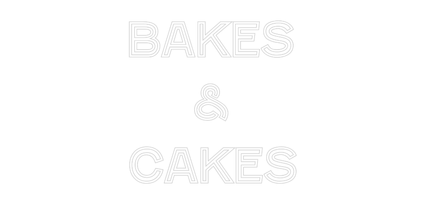 Custom Neon Text- Bakes 
    &...