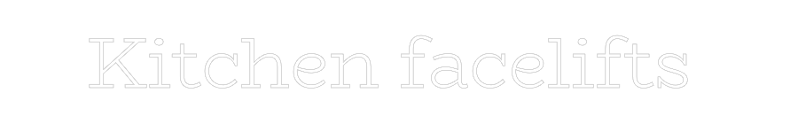 Custom Neon Text - Kitchen facel...