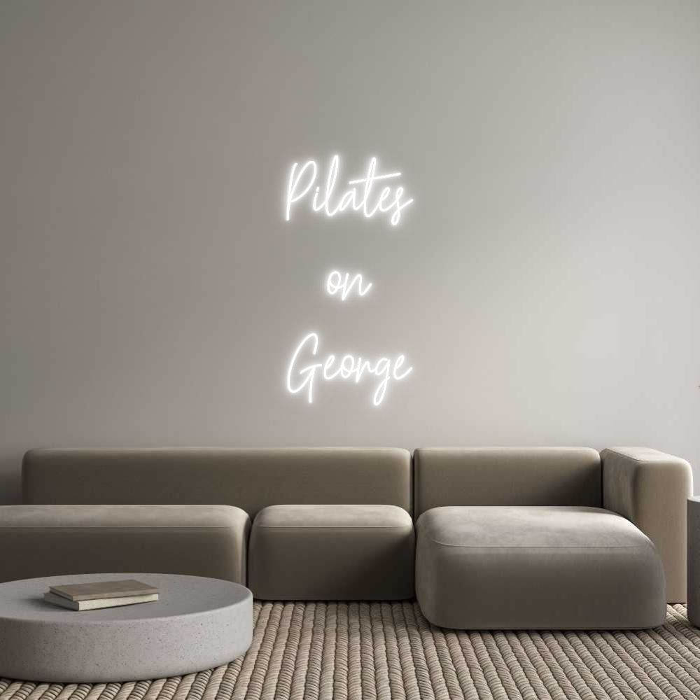 Custom Neon Text - Pilates
 on ...