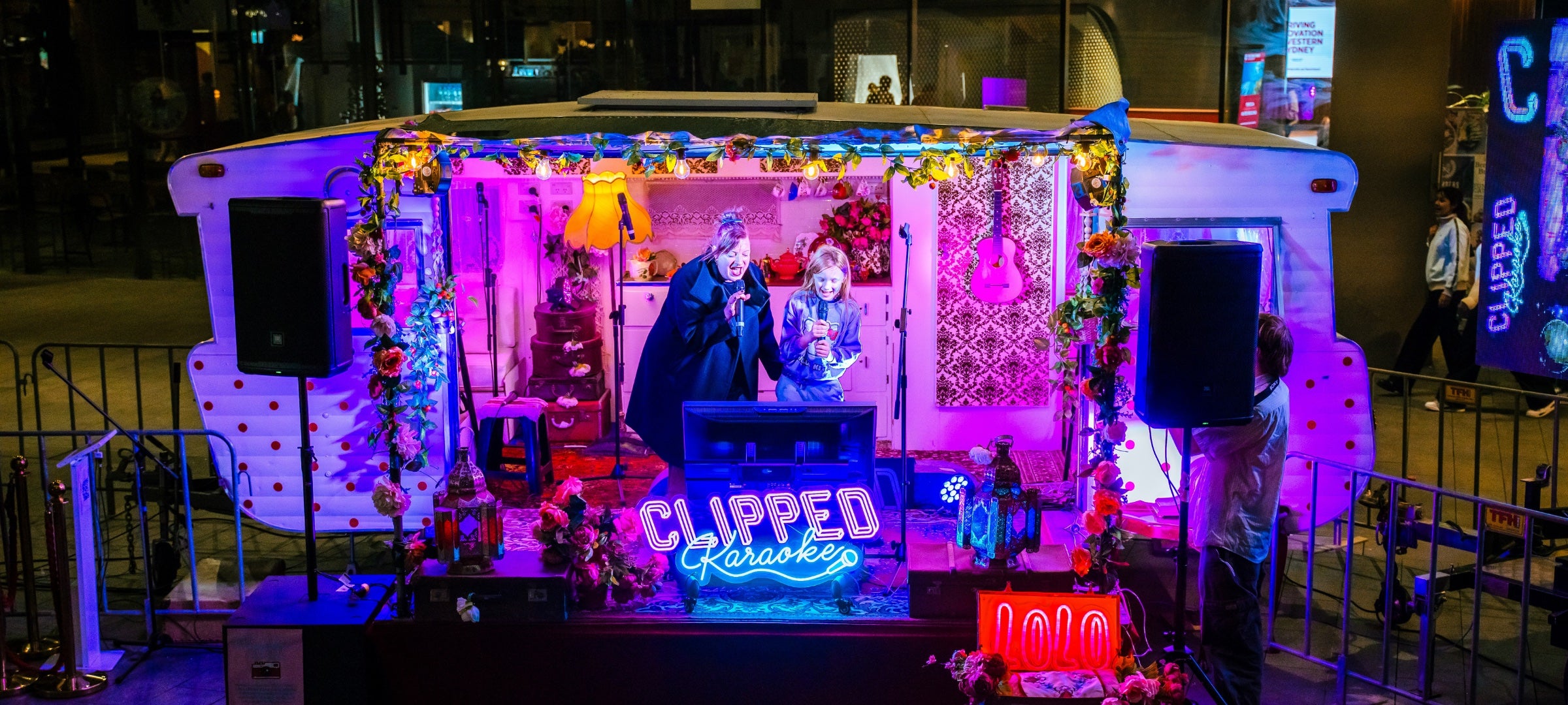 CLIPPED KARAOKE’S FESTIVAL ACTIVATION