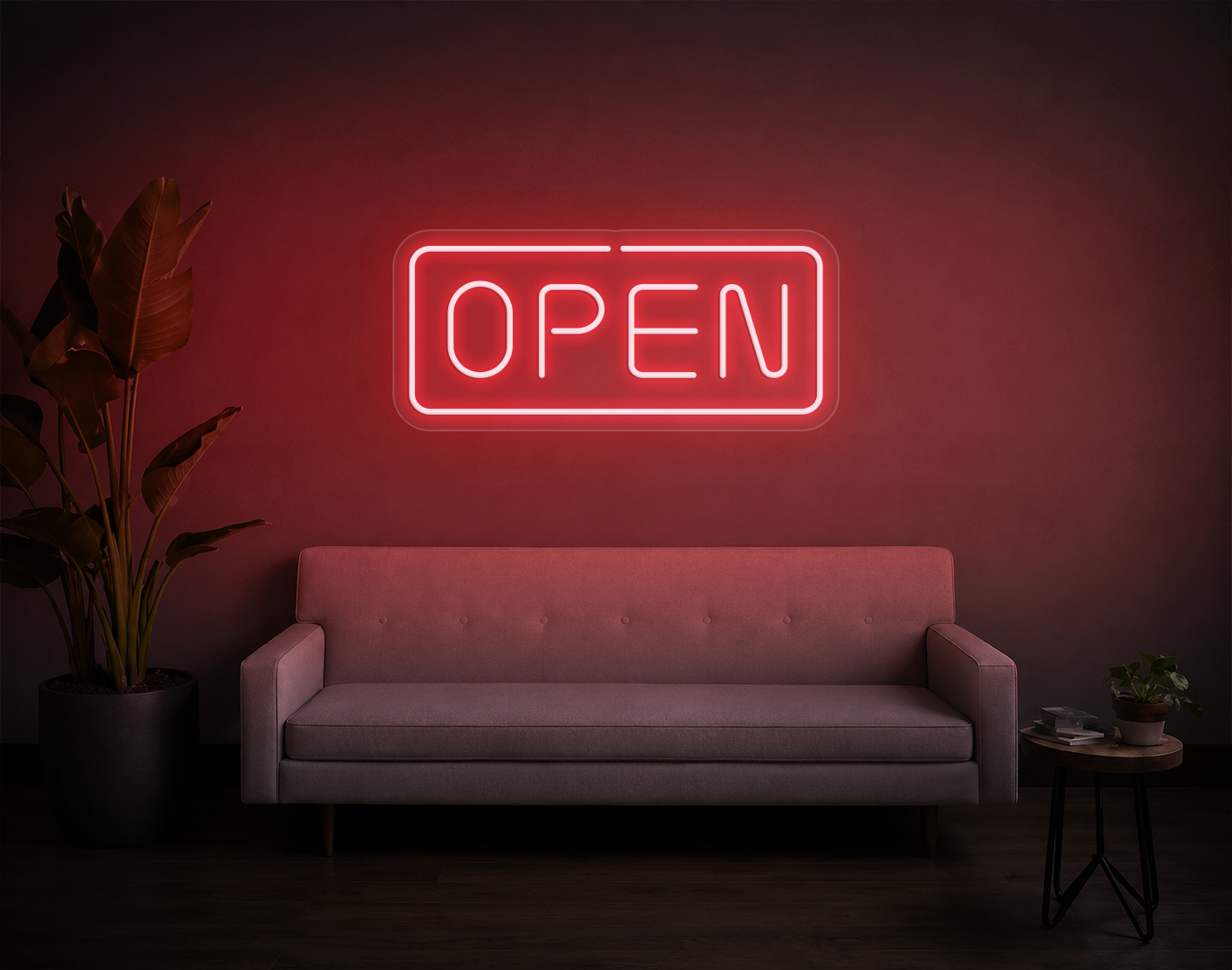 Open LED Neon Sign