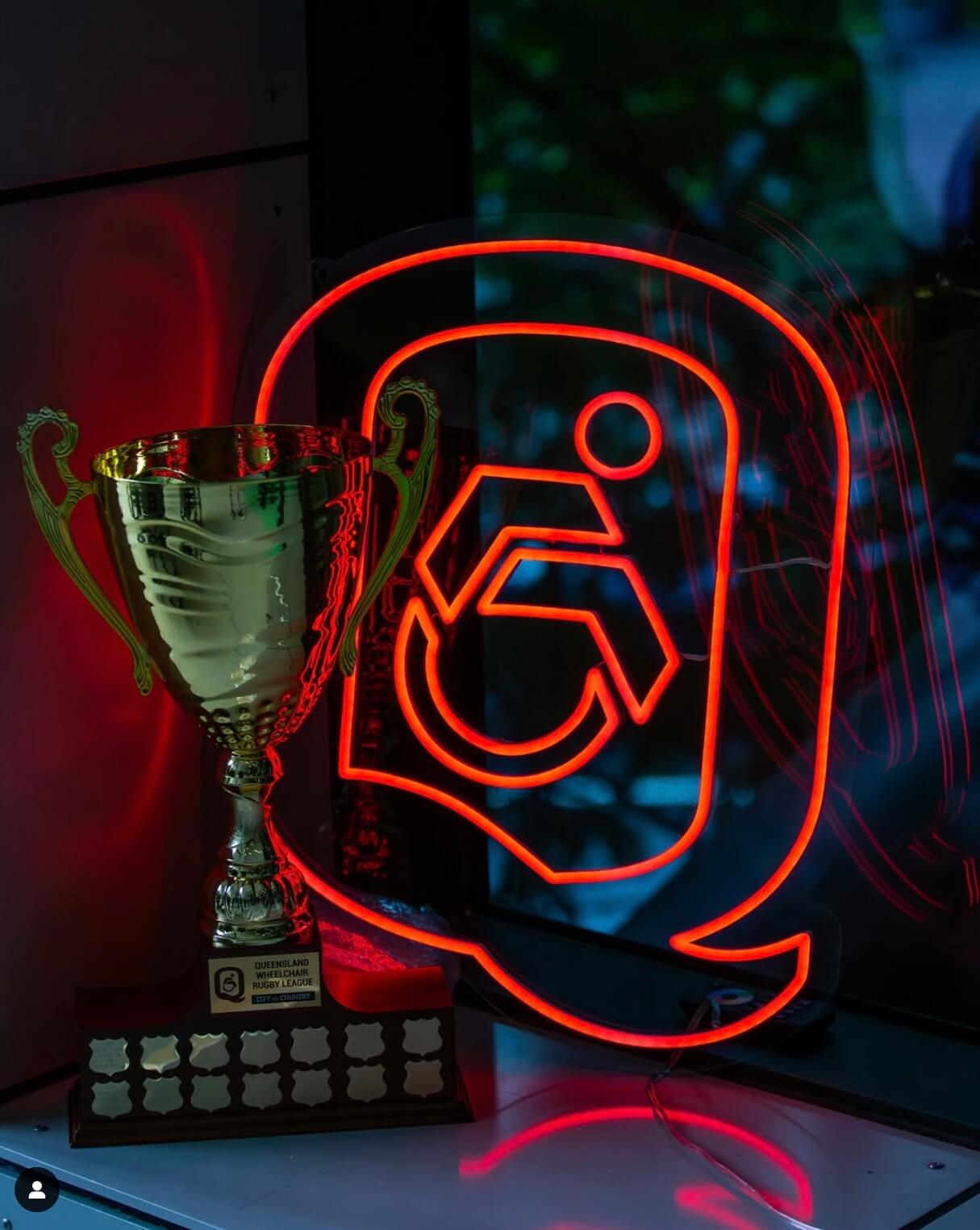 QUEENSLAND WHEELCHAIR RUGBY LEAGUE'S BRAND ELEVATION