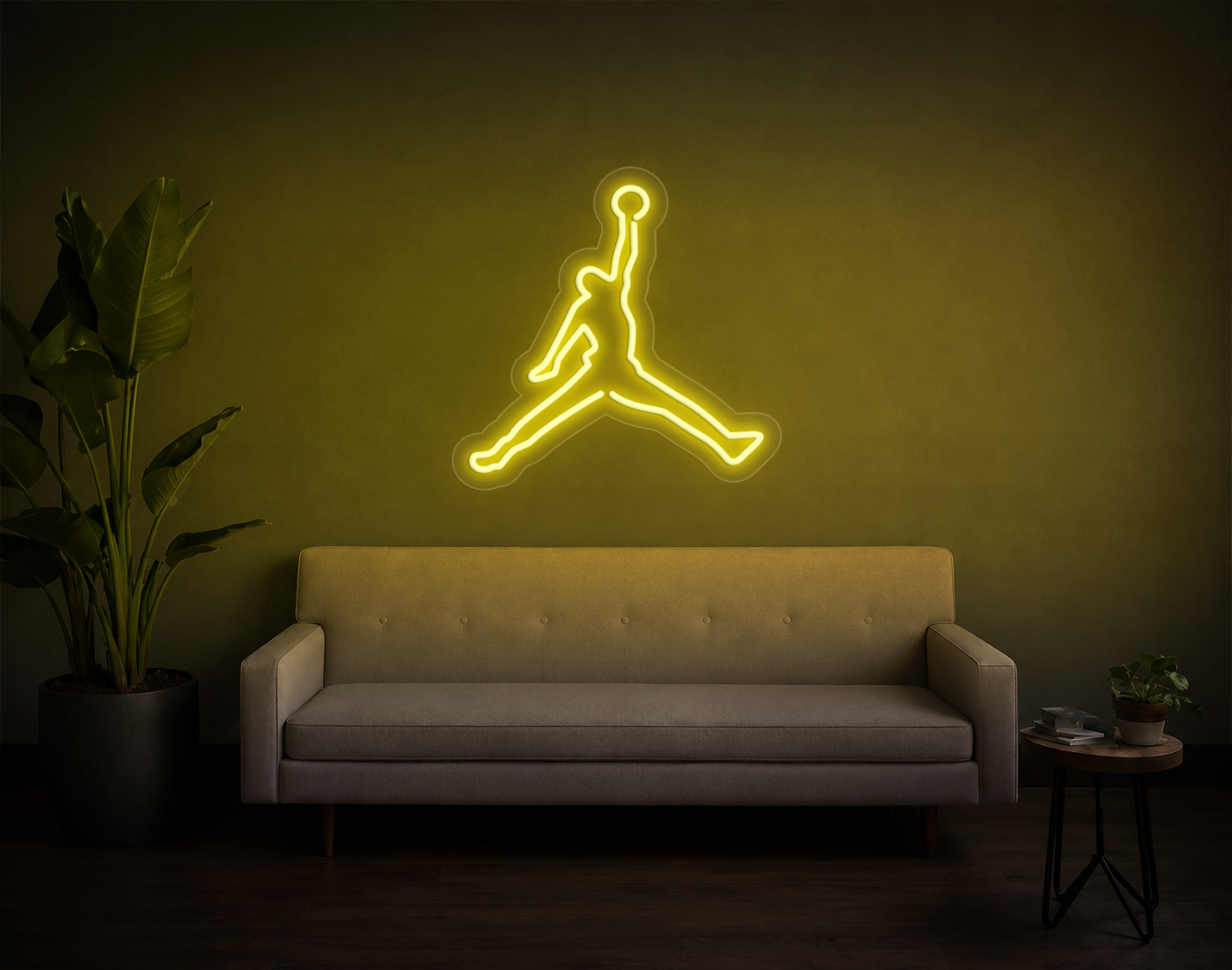 Slam Dunk Basketball LED Neon Sign