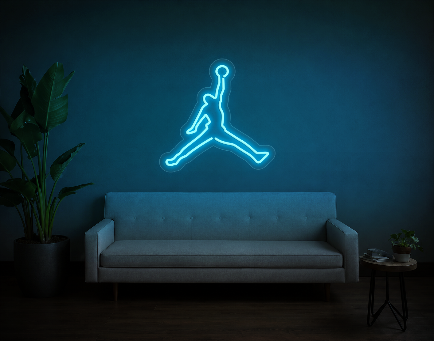 Slam Dunk Basketball LED Neon Sign