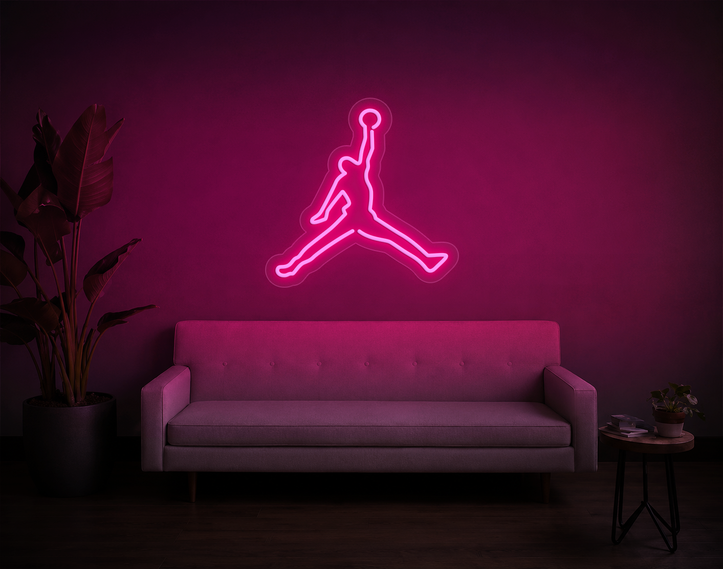 Slam Dunk Basketball LED Neon Sign