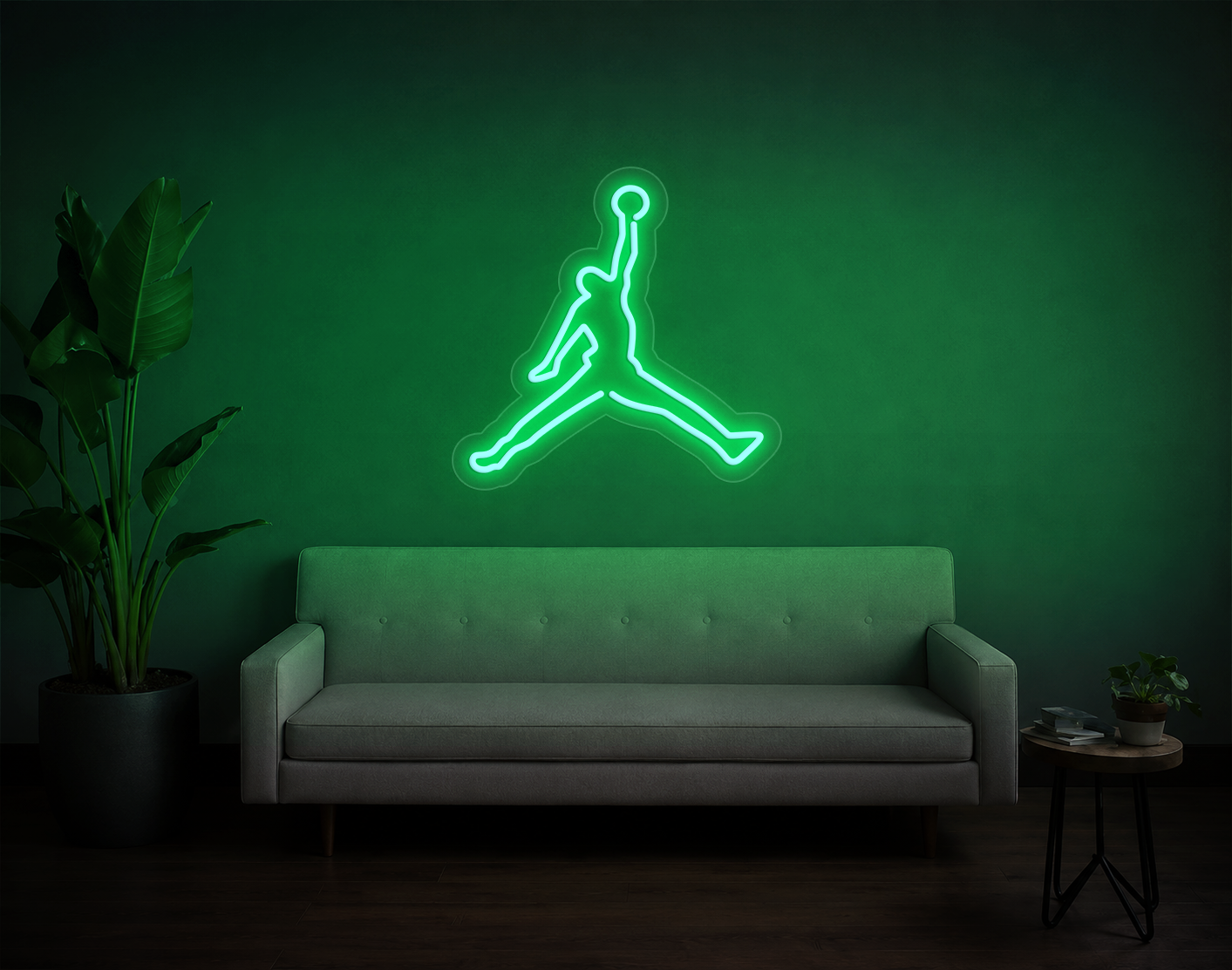 Slam Dunk Basketball LED Neon Sign