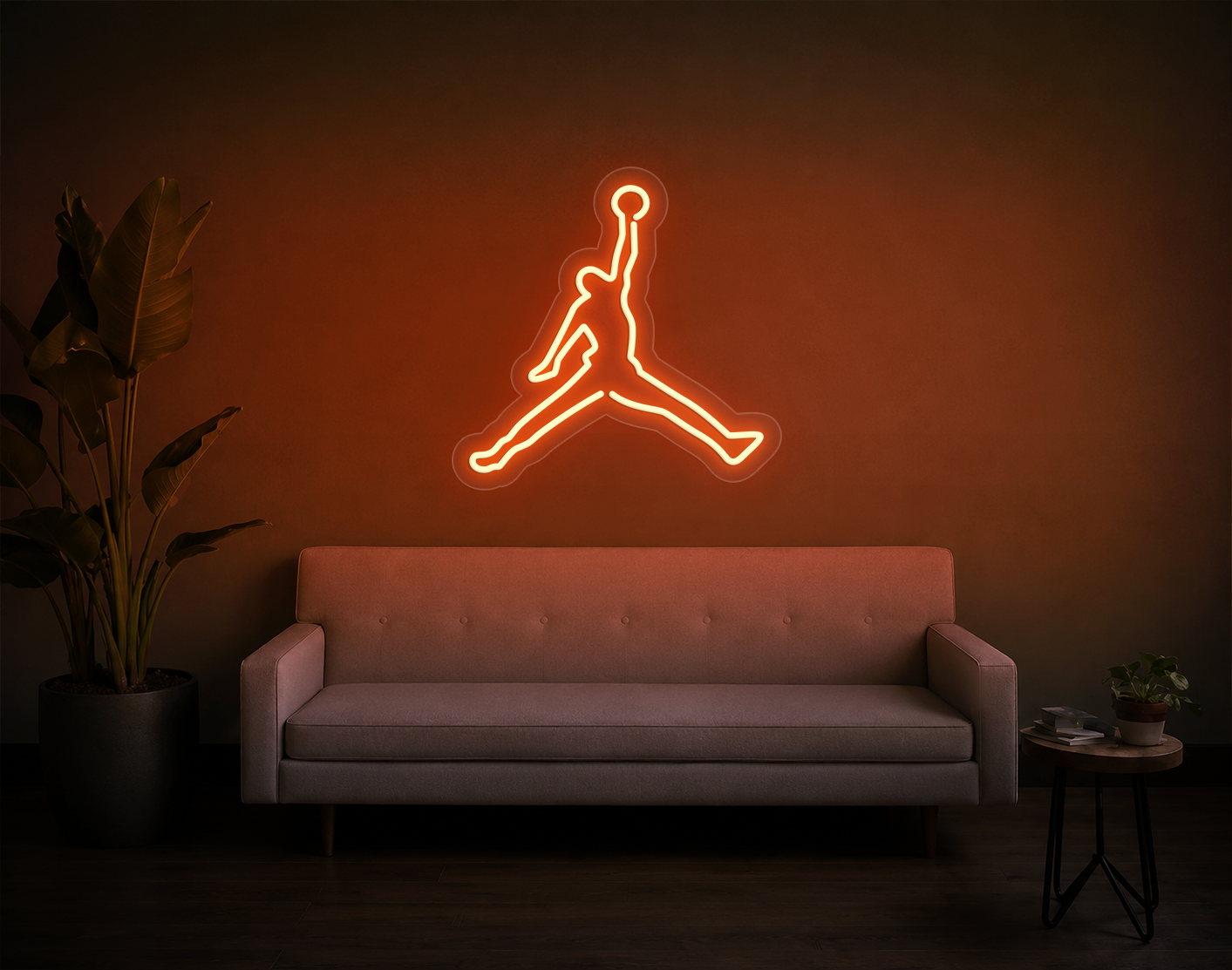 Slam Dunk Basketball LED Neon Sign