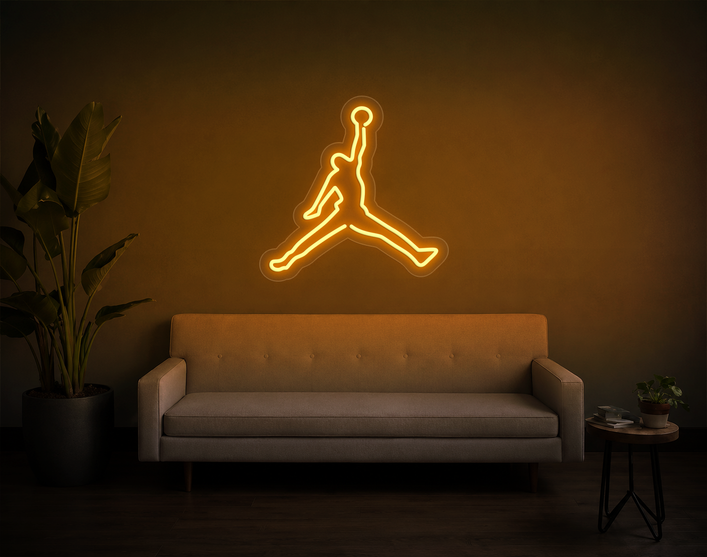 Slam Dunk Basketball LED Neon Sign