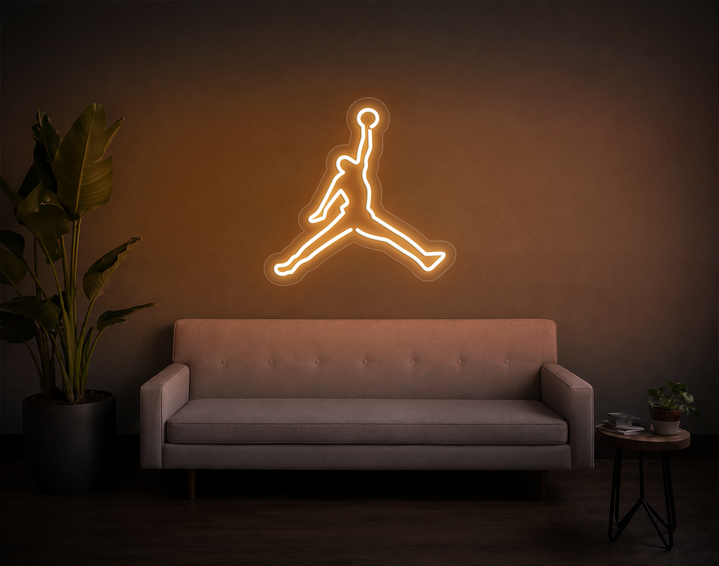Slam Dunk Basketball LED Neon Sign