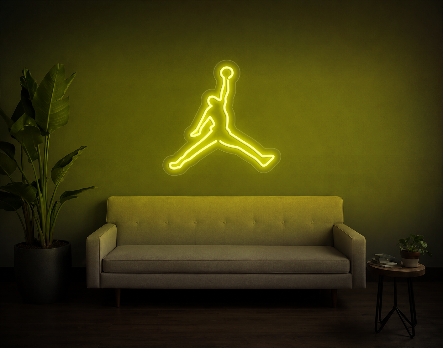 Slam Dunk Basketball LED Neon Sign