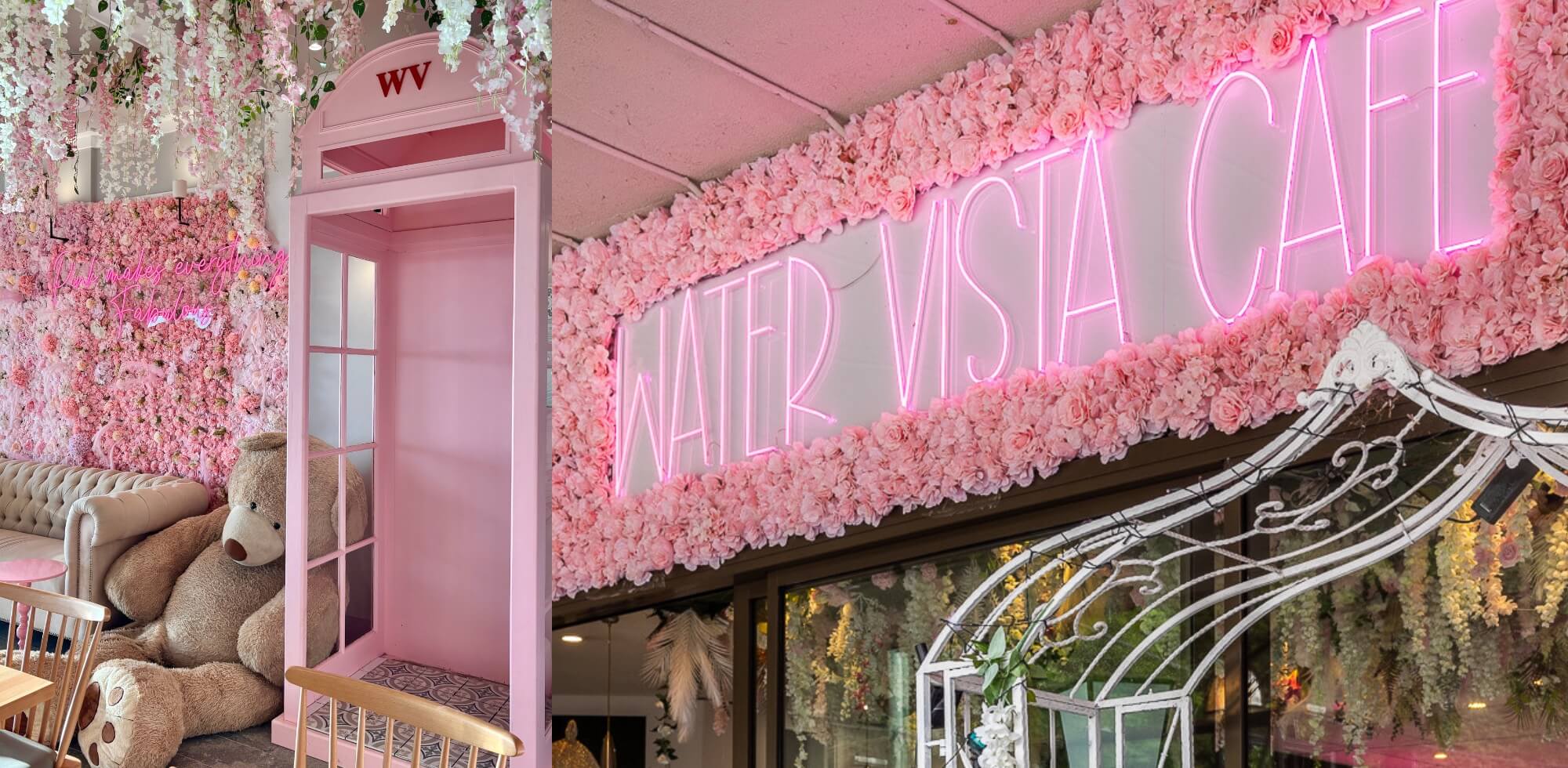 WATER VISTA CAFÉ'S NEON TRANSFORMATION