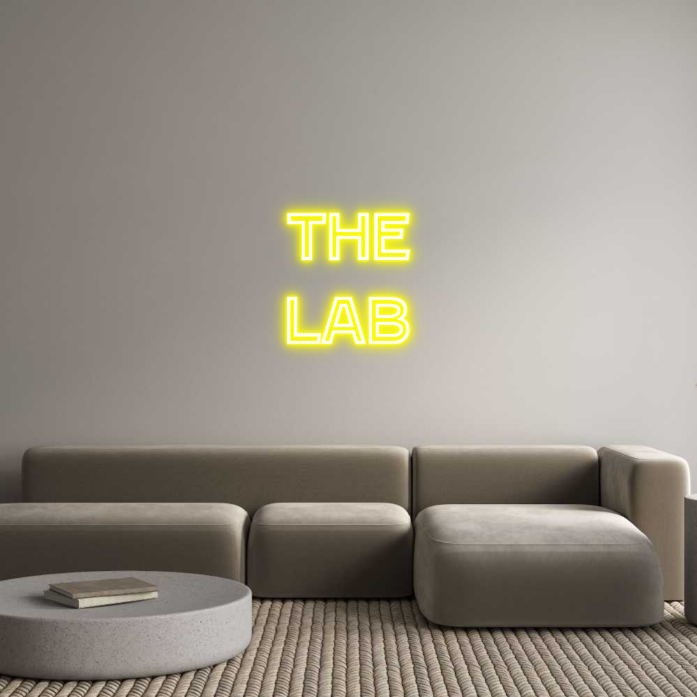 Custom Neon Text - THE
Lab