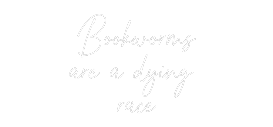 Custom Neon Text - Bookworms
ar...