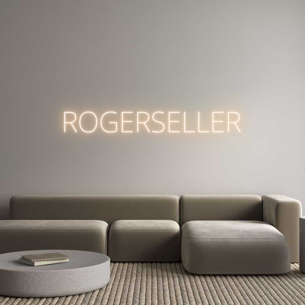 Custom Neon Text - ROGERSELLER